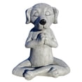 thumbnail image 2 of Xihbxyly Estatua de Buda con Forma de Perro, Adorno de Jardín con Forma de Perro Yoga, Decoración Zen, Decoración Primaveral para El Hogar, Uso En Exteriores E Interiores, Adorno para Parterres, Rega, 2 of 7