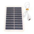 thumbnail image 4 of 5V 2W 400mA Solar Cell Panel Outdoor Emergency USB Solar Panel Portable Solar Charger Panel for Mobile Phone, 4 of 8