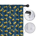 thumbnail image 4 of Blackout Kids Curtains,Cartoon Construction Vehicles Bulldozers Childrens Insulated Curtains Set Of 2,Bedroom Essentials,Toddler Room Decor 42"x54", 4 of 5