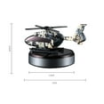 thumbnail image 4 of LNGOOR Solar-Powered Helicopter Car Air Freshener - Rotating Aromatherapy Diffuser Ornament - Elevate Your Automotive Decor with Refreshing Fragrances, 4 of 9