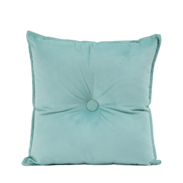 Cojín Decorativo Antonela Botón Antonela Botón Aqua
