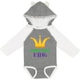 thumbnail image 3 of Inktastic Mardi Gras King Celebration Party Boys Long Sleeve Baby Bodysuit, 3 of 5