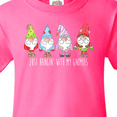 thumbnail image 4 of Inktastic Christmas Hangin with My Gnomies Youth T-Shirt, 4 of 5