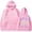 Pink, variant on Womens Oversized Sweatshirts Letter Print Hoodies with Pocket Fall Long Sleeve Sweaters Pullover Y2k Clothes
