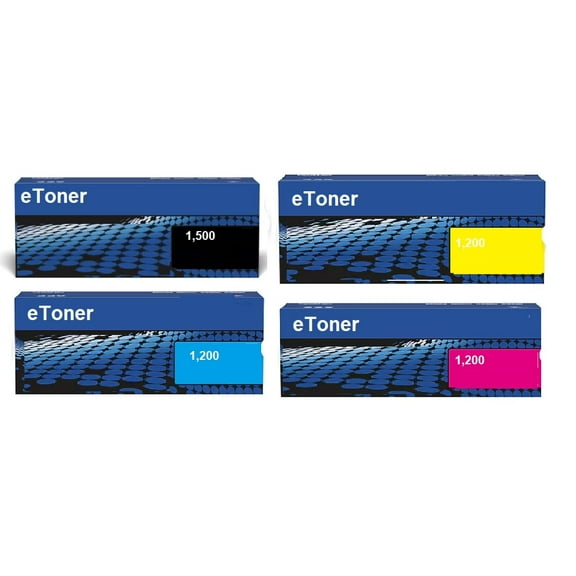 Brother DCP-L3560CDW Toner Set (CMYK) eToner Brand Compatibles DCPL3560CDW / L3560CDW Toner Set