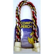 Aspen Pet Booda 305-56124 Aspen Pet Booda Comfy Perch Multicolor 28in Large Bird Toy