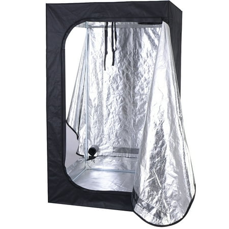 Aeroponic Clone - Costway Indoor Grow Tent Room Reflective Hydroponic Non Toxic Clone Hut 6 Size (48''X48''X80'')
