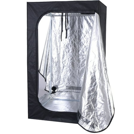 Costway Indoor Grow Tent Room Reflective Hydroponic Non Toxic Clone Hut 6 Size