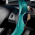 thumbnail image 5 of Mermaid 14.5 Inch Printing PVC Leather Car Wheel Cover Steering Wheel Cover Auto Accessories, 5 of 6