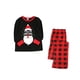 thumbnail image 2 of Conjunto de pijamas familiares navideños con cuello redondo, pantalones superiores, ropa de dormir, ropa de dormir para mujeres tholdsy HA001257-11, 2 of 7