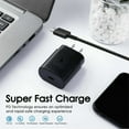 thumbnail image 2 of 25W USB-C Super Fast Charging Wall Charger - Black (US Version ) for Google Pixel 3a - Black, 2 of 5