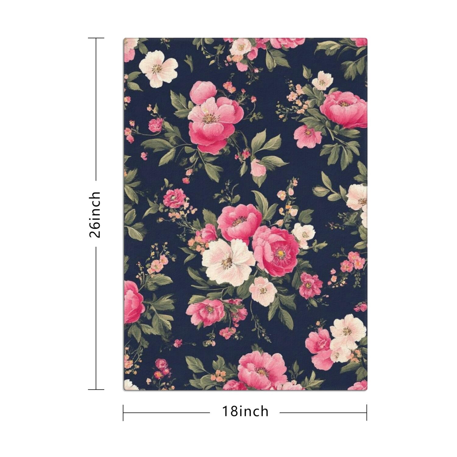 6 Pcs Funny Kitchen Towels,Pioneer Flower Microfiber Dish Towels,Kitchen Tea Towels,Kitchen Towel Set (18" X 26")