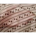 thumbnail image 4 of oneOone Silk Tabby Brown Fabric Floral Block Sewing Material Print Fabric By The Yard 42 Inch Wide, 4 of 4