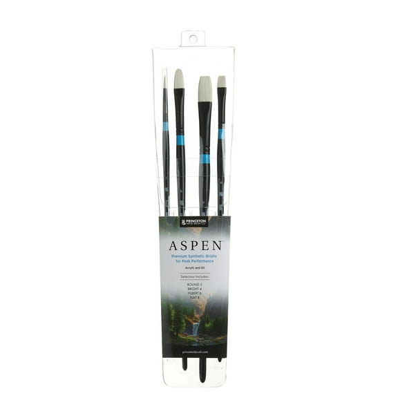 Princeton Brush Professional Brush Set, Aspen