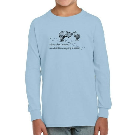 

Pooh Bear Adventure Long Sleeve Toddler -Smartprints Designs 5 Toddler