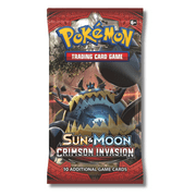 Pokemon Sun & Moon Crimson Invasion Booster Pack |Guzzlord