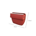 thumbnail image 3 of Car Seat Gap Filler Organizer Storage Box, Multifunctional Console Side Catcher for Phone Sunglasses, Leather ABS Seat Crevice Storage, Universal Interior Accessory, 3 of 6