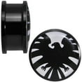 thumbnail image 3 of SHIELD Symbol Acrylic Screw Fit Plugs-7/8, 3 of 3