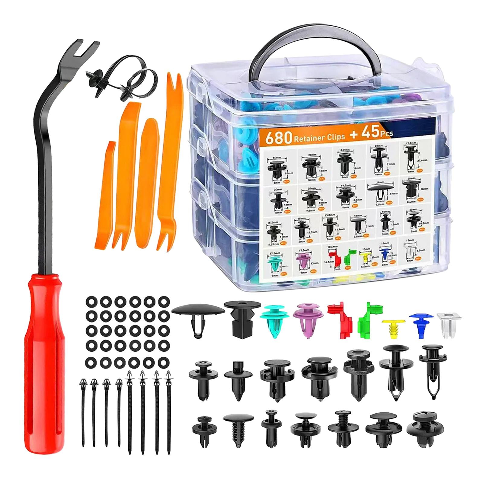 Zxpjkyu 725x Bumpers Push Fasteners Rivet Clips Bumpers Retainer Clips Replaces Fastener