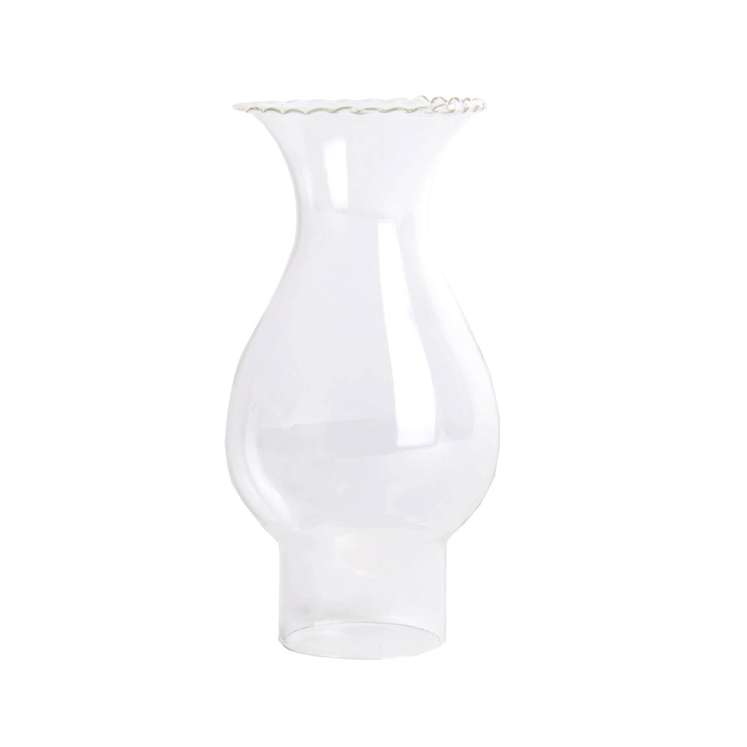 Clear Glass Lamp Chimney, 3 Inch Base x 8 1/2 Inches High, Replacement  Hurricane Globe for Oil or Kerosene Lanterns - Walmart.com, image size:1500x1500