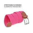 thumbnail image 4 of Stretch Braided Woven Belts without Holes, Elastic Casual Belts for Men and Women by Umo Lorenzo, 4 of 5