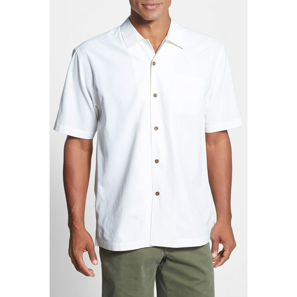 Tommy Bahama - Tommy Bahama NEW White Ivory Mens Small S Button Down ...