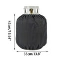 thumbnail image 3 of RuiJiao Propane Tank Cover, Outdoor Gas Tank Protective Bag Heavy Duty UV Can Protection Waterproof Oxford Cloth Weather Resistant Gas Cylinder Sleeve Grill Accessories, 3 of 8