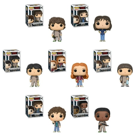 Funko POP! Television - Stranger Things S3 Vinyl Figures - SET OF 7 (Max, Eleven, Joyce, Ghosbuster