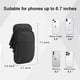 thumbnail image 5 of Bolsa de brazo para teléfono móvil para correr para hombres y mujeres, equipo de fitness universal, funda para brazo de teléfono móvil para ejercicio de brazo de muñeca, 5 of 5