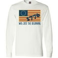thumbnail image 3 of Inktastic Vintage US Flag Long Sleeve T-Shirt, 3 of 5
