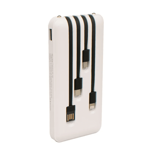 Cargador portatil buytiti 10000mAh con cable tipo c, ip y v8 buytiti bateria portatil buytiti