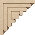 thumbnail image 3 of 12"W x 24"D x 24"H Classic Landon Rough Cedar Woodgrain TimberThane Corbel, Primed Tan, 3 of 6