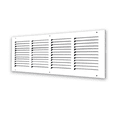 thumbnail image 4 of Air Return Grille 1 RA 24â€³x6â€³ for Sidewall and Ceiling â€“ Steel Return Air Vent Duct Cover with Screws, Powder-Coated White Finish, Fits Standard Duct Openings, Outer Size 25-3/4â€³x7-3/4â€³, 4 of 6