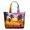 Tropical, variant on Tropical Beach Sunset Duffel Ocean Sunset Travel Bag with Hawaii Palm Tree Boho Vibes, Minimalist Summer Weekender Tote for Tropical Paradise Getaways