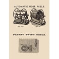 thumbnail image 1 of Automatic Hose Reels and Patent Swing Reels Fine art canvas print (20" x 30"), 1 of 1
