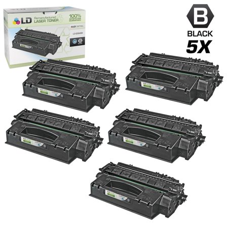 Ld remanufactured replacements for q5949x ( 49x) 5pk hy black toner cartridges for laserjet 1320  1320n  3390 all-in-one  1320t  1320tn  1320nw  & 3392 all-in-one printers