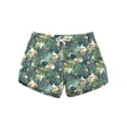 thumbnail image 1 of Xuanfei Women Coconut Tree Print Mid-Waisted Drawstring Quick Dry Beach Shorts, 1 of 2