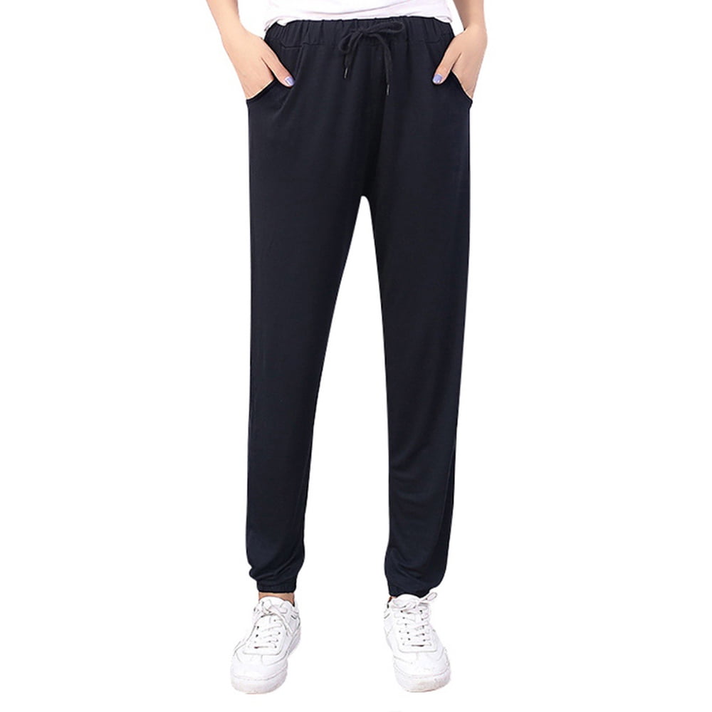 Ropalia - Ropalia Women Yoga Gym Running Sports Harem Trousers Jogger