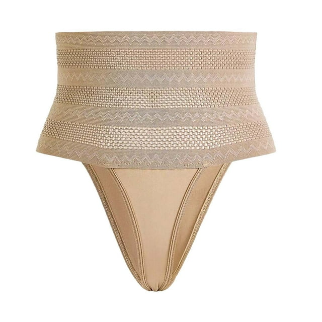 TANGNADE Culottes Taille Haute pour Femmes Bikini Hipster Lisse Respirantes Culottes pour Dames Beige