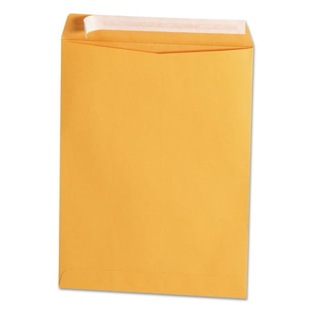 - Universal Peel Seal Strip Catalog Envelope, 9 x 12, Kraft, 100/Box -UNV40102