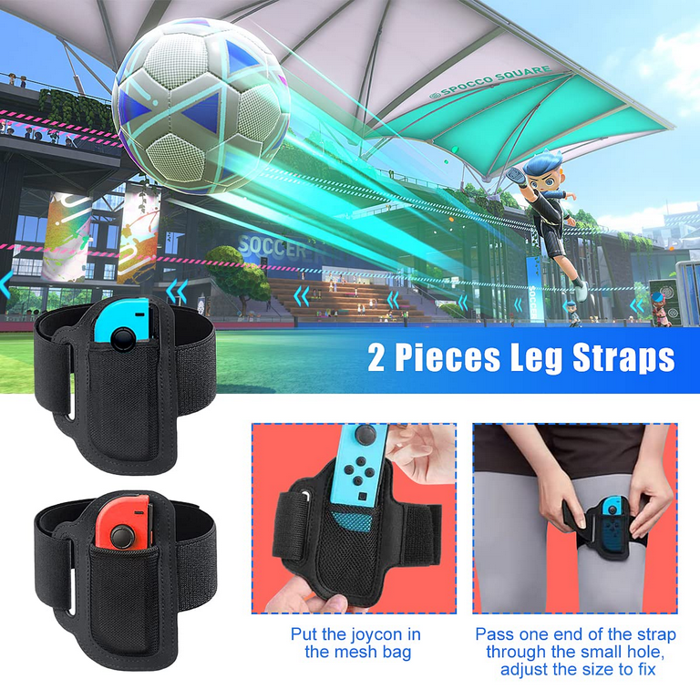  Leg Strap for Nintendo Switch Ring Fit Adventure and Nintendo  Switch Sports - 2 Packs : Video Games