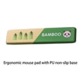 thumbnail image 4 of Reposamuñecas Para Teclado Panda Bambú Verde Espuma Viscoelástica Antideslizante Teclado Protector Almohadilla Para Muñeca Soporte Cojín Para Teclado Portátil Escritorio Moyic EL011624-00, 4 of 5
