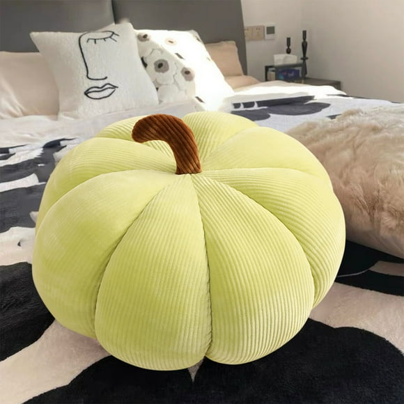 Meitianfacai Pumpkin Throw Pillow Cushions Decorative Throw Pillow Sofa Bed Pillow Patio Furniture Cushions Seat Cushion Nap Pillow Car Pillow(Light Green)