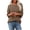 Khaki, variant on PIWHJQK 3/4 Length Sleeve Women Tops Casual Pullover Shirts Womens Solid Crew Neck Raglan 3/4 Sleeve Brushed Top Women Blouses