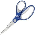 thumbnail image 4 of KleenEarth Soft Handle Scissors Pointed Tip, 7" Long, 2.25" Cut Length, Blue/Gray Straight Handle, 4 of 4