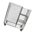 thumbnail image 4 of yotijay Rolling Mat Storage Rack Home Gym Storage Rack with Wheels Supplies 3 Layer Black, 4 of 8
