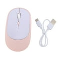 thumbnail image 2 of Mouse 2.4G Wireless Mouse  Dual Mode Quiet Rechargeable Compact Portable Computer Mouse with Receiver for OS X Laptop, 2 of 7