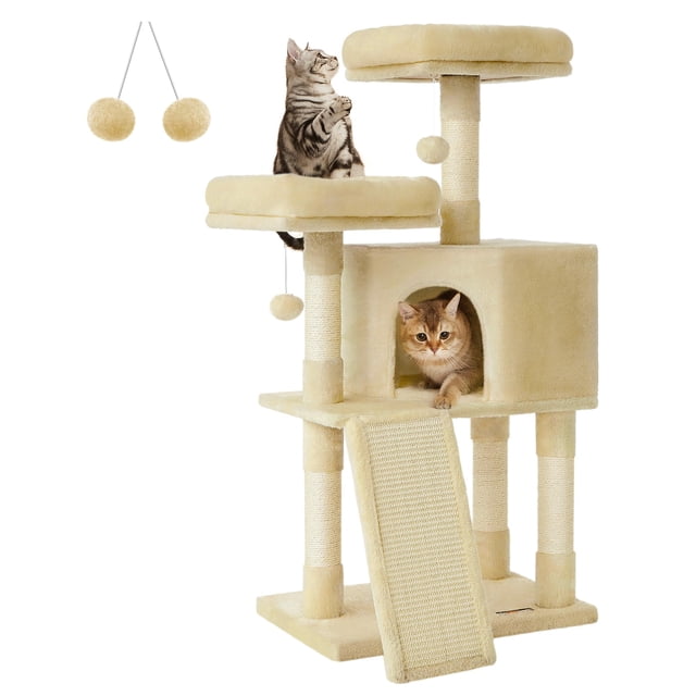 Condominio Cat Tower Feandrea de 115 cm con rampa y rascador