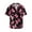 Girl Butterfly, variant on offers the Gold Glitter Leopard for Men's Casual Short-sleeved Shirt, a button-up collared shirt with a pocket, perfect for beach vacations and yacht travel in the Medium size.