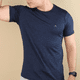 thumbnail image 2 of Playera Hombre Deportiva Manga Corta Azul Marino Secado Rápido, 2 of 4